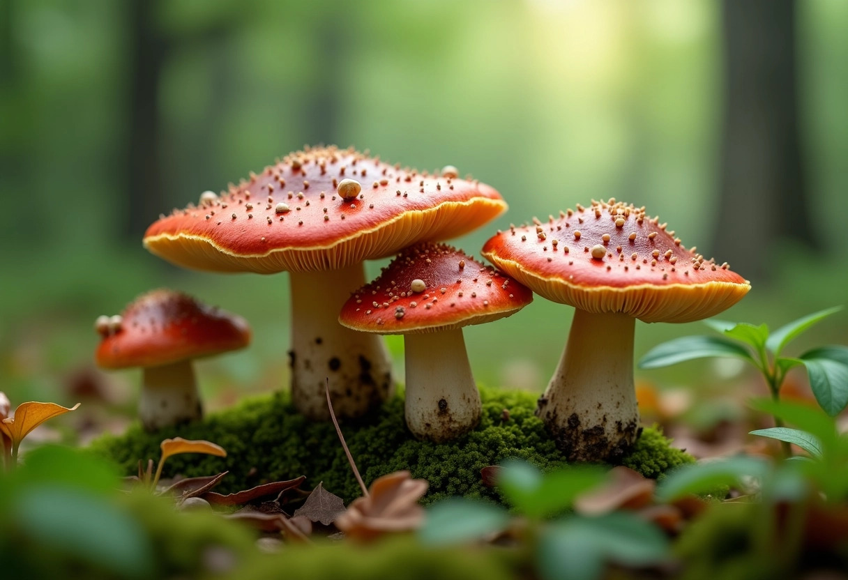 champignons forêt