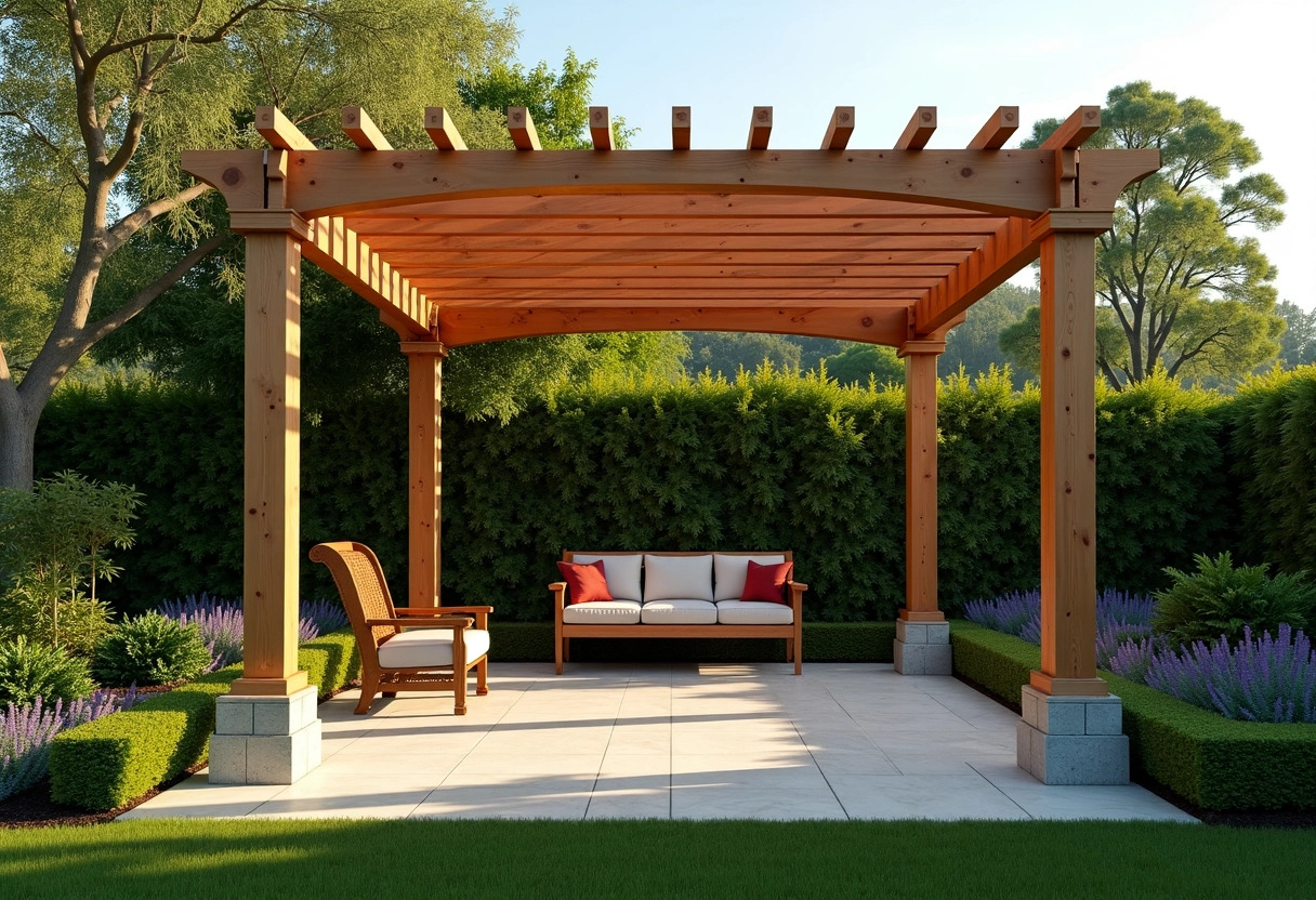 pergola bois